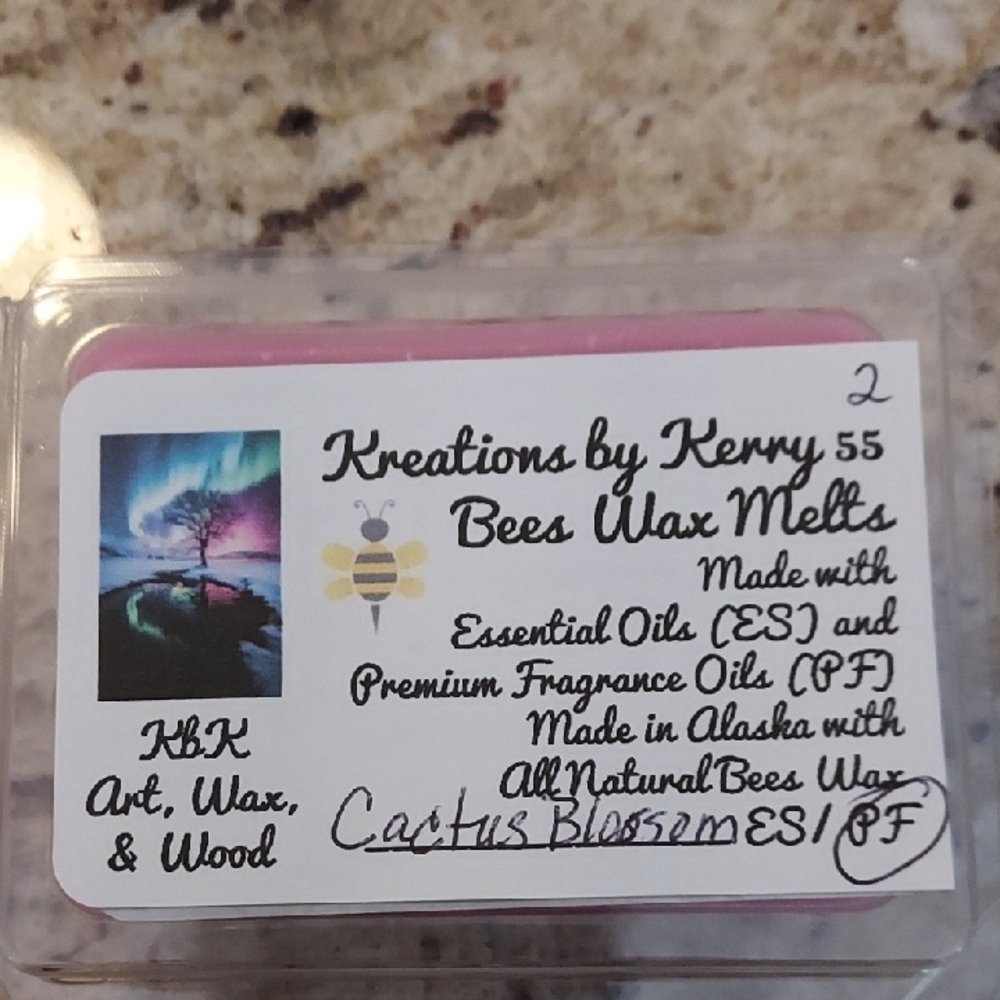 Cactus Blossom Bees Wax Melts - Non-Toxic and Clean Burning